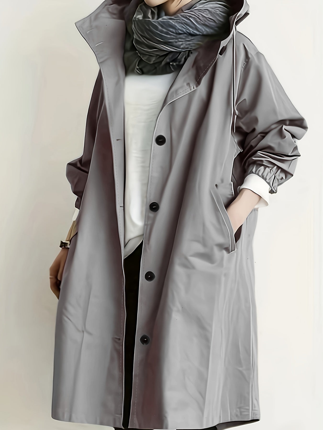 Marivelle | Hooded Trench Coat