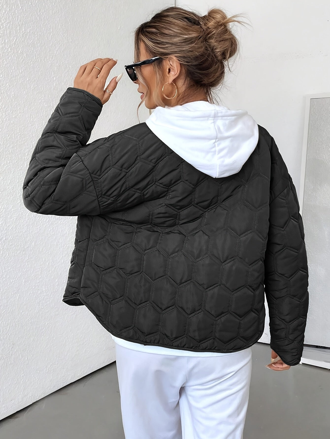 Solenne | Monochrome Autumn Jacket