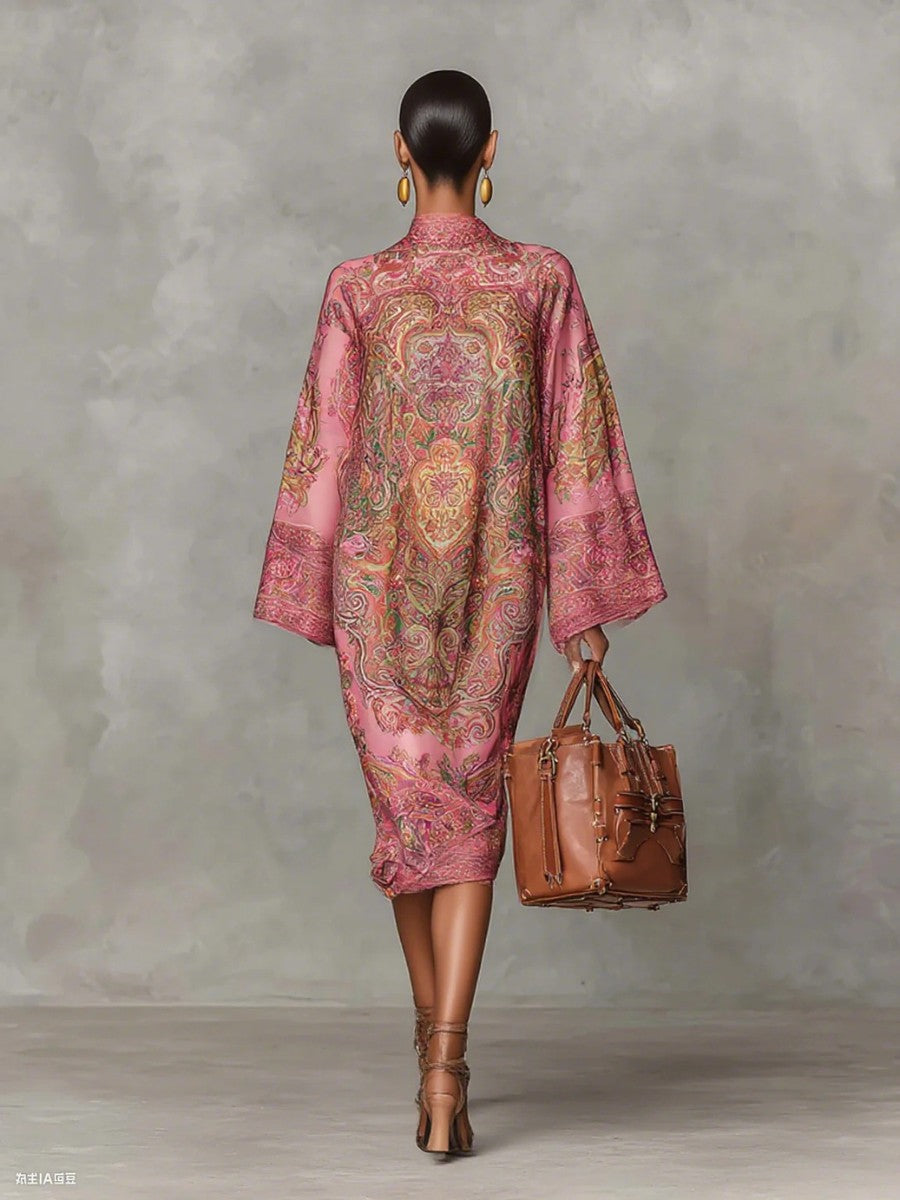 Marivelle | Paisley Midi Dress