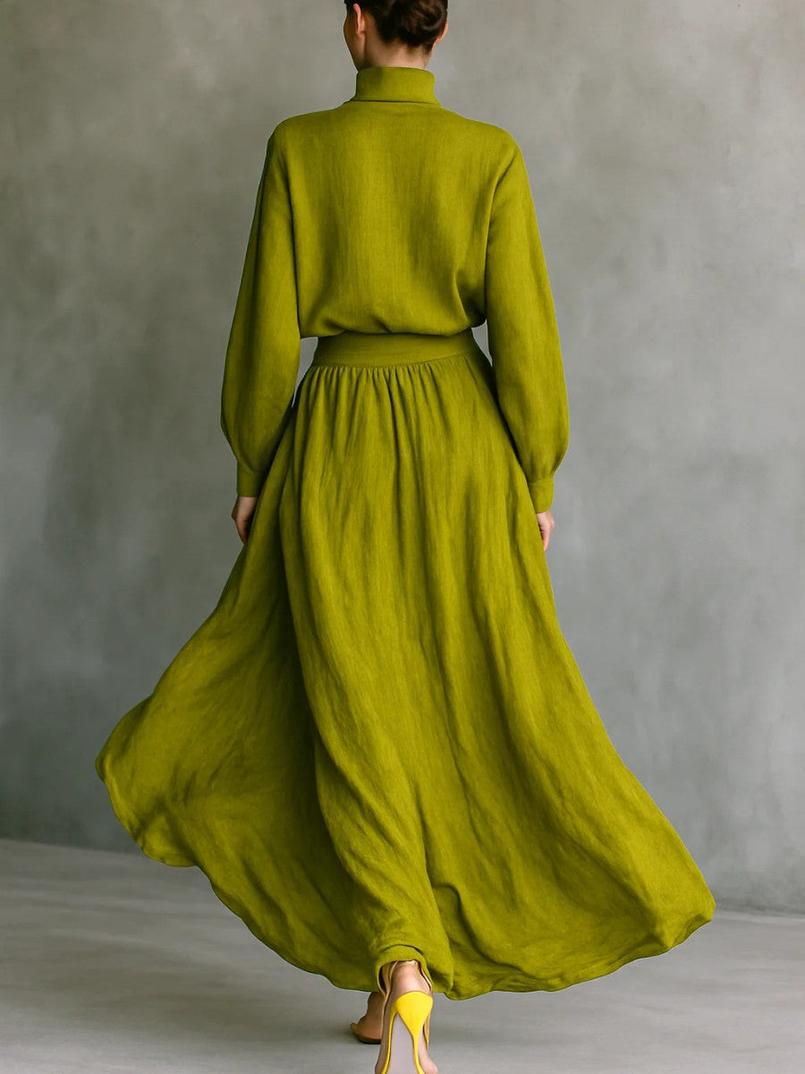 Aurenne | Turtleneck Two-Piece Set