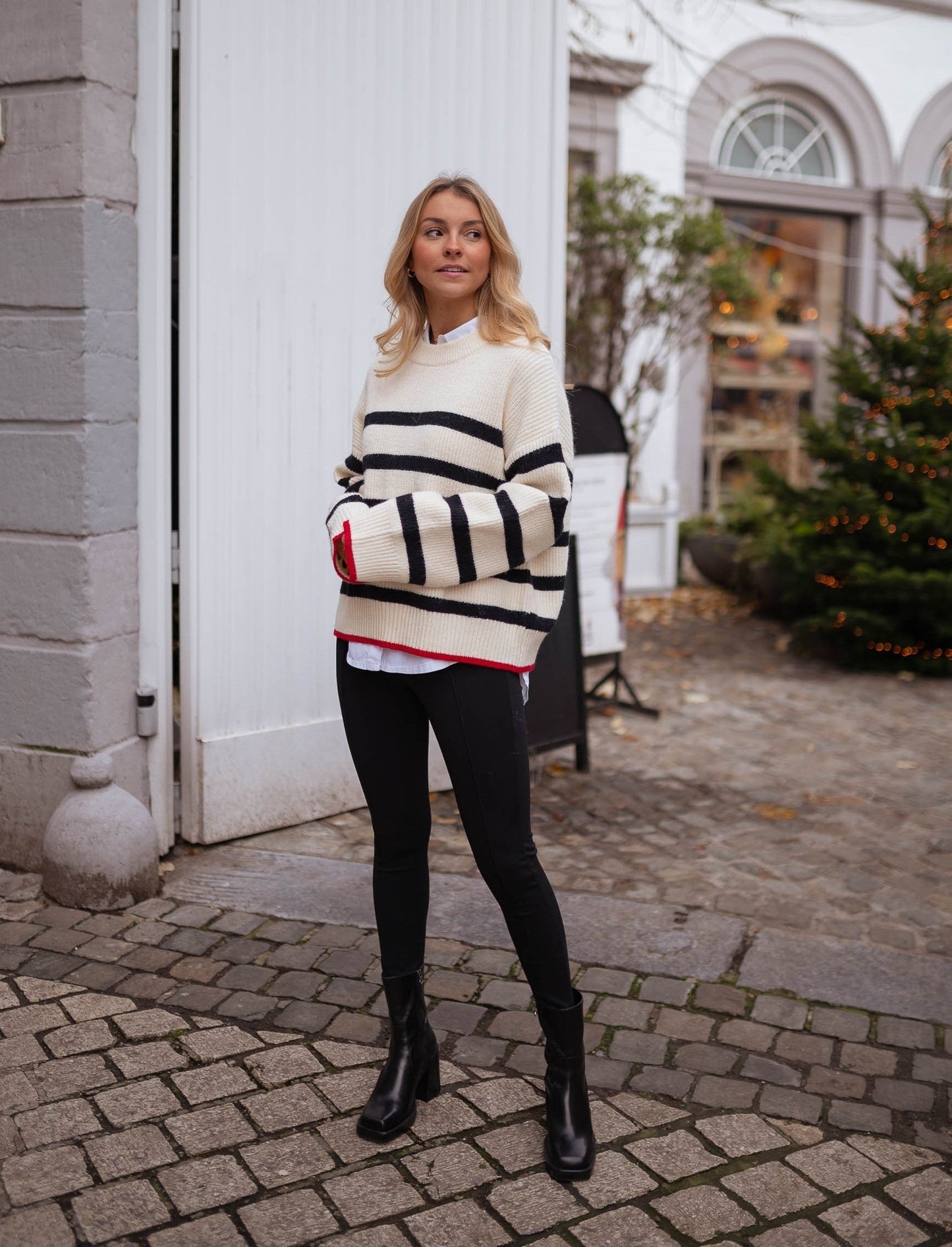 Mavira | Striped Sweater