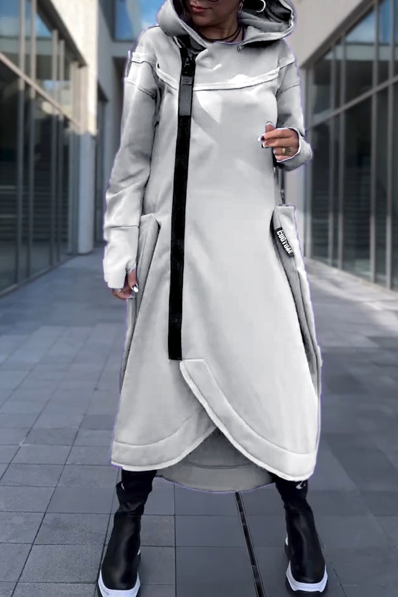 Selvara | Hooded Knit Dress