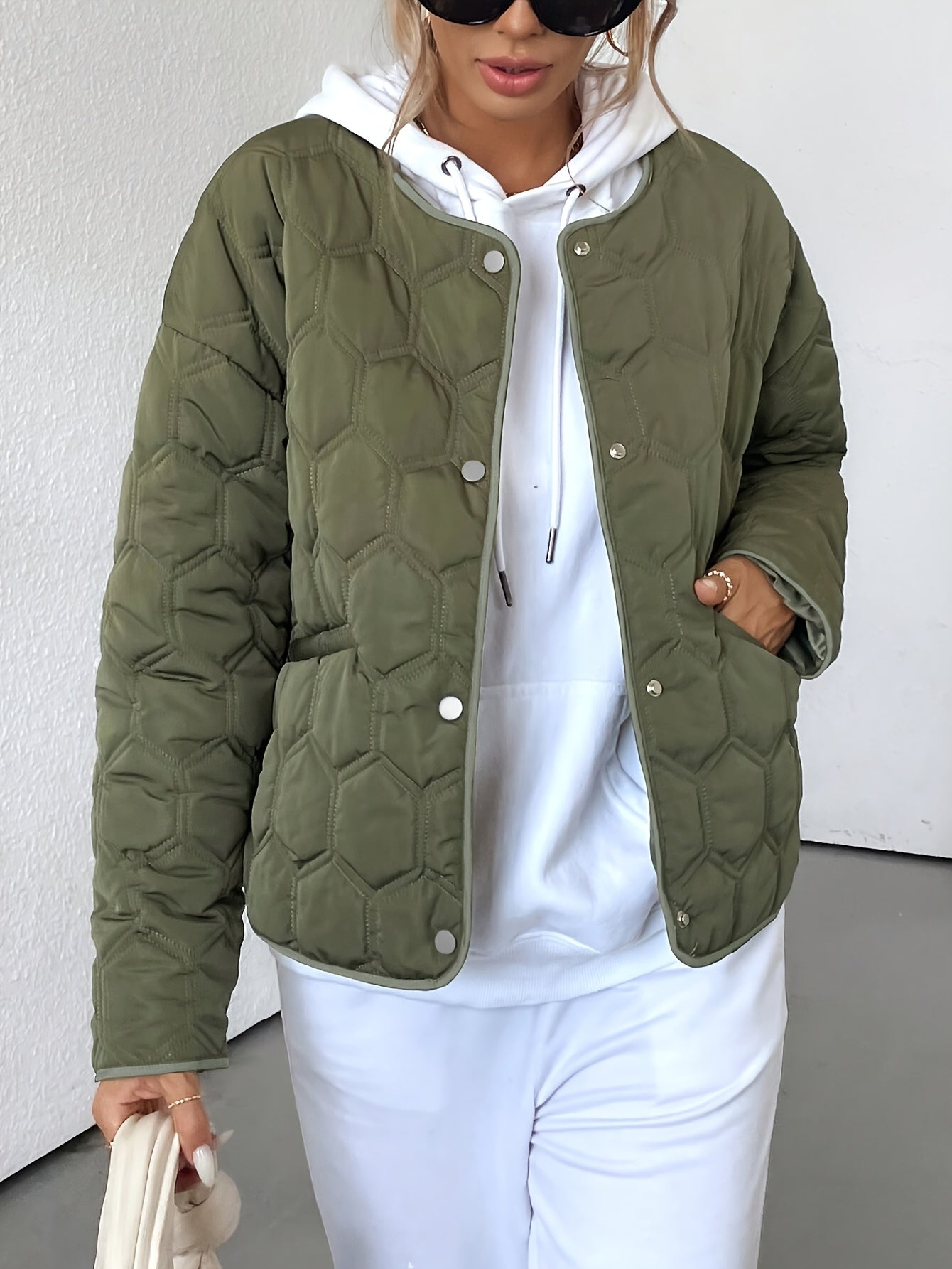 Solenne | Monochrome Autumn Jacket
