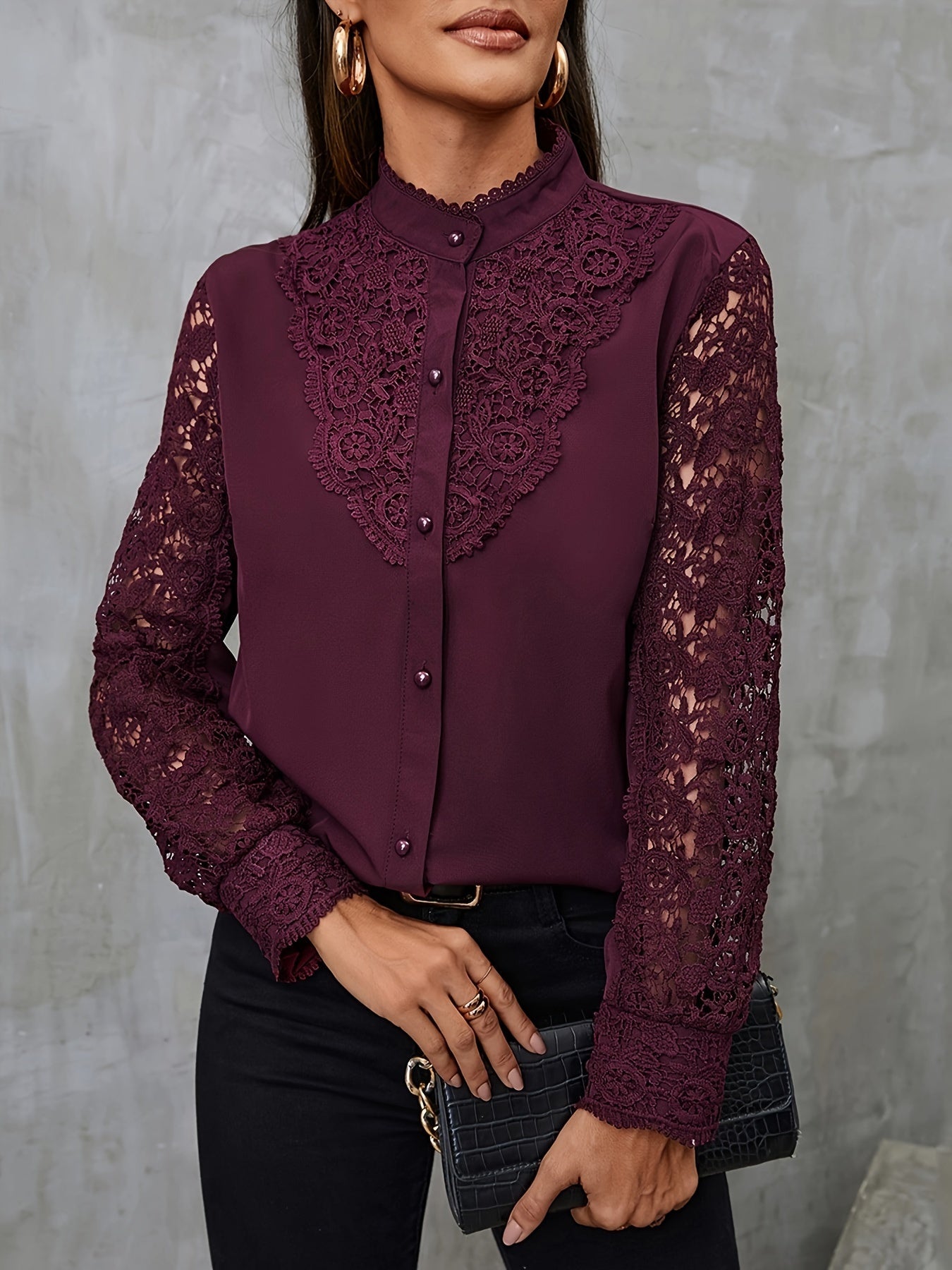 Valenne | Lace Elegance Blouse