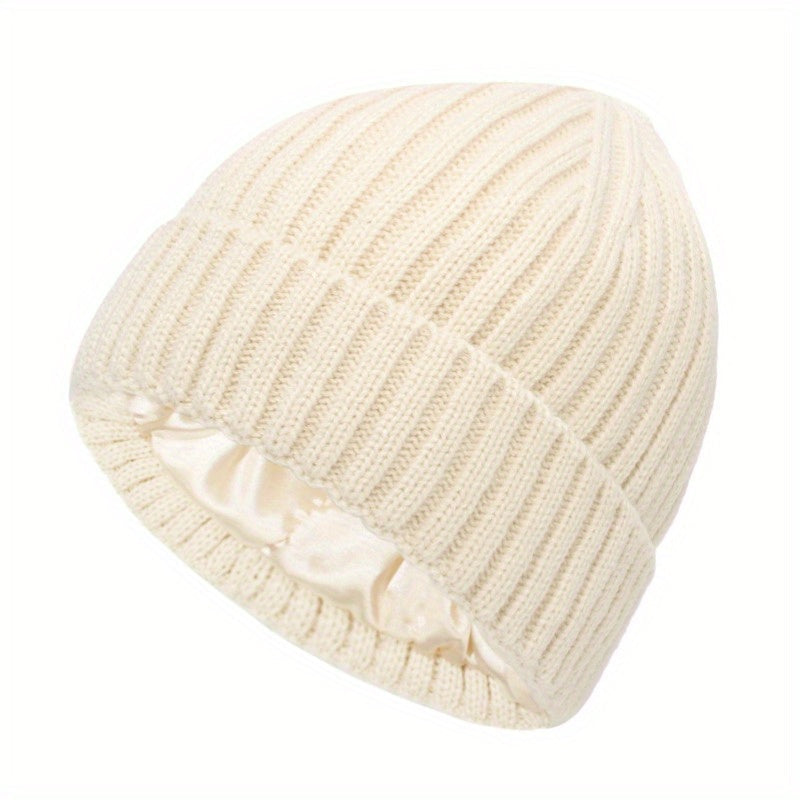 Wintery Satinna Beanie