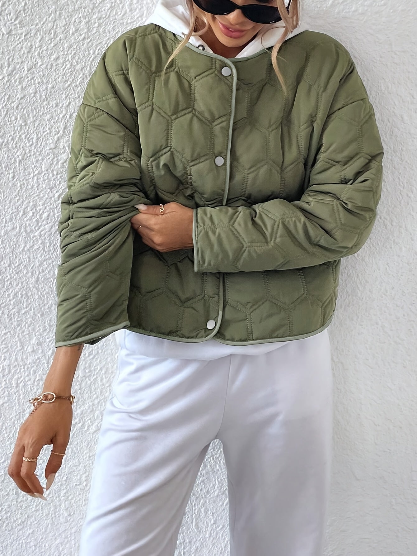 Solenne | Monochrome Autumn Jacket