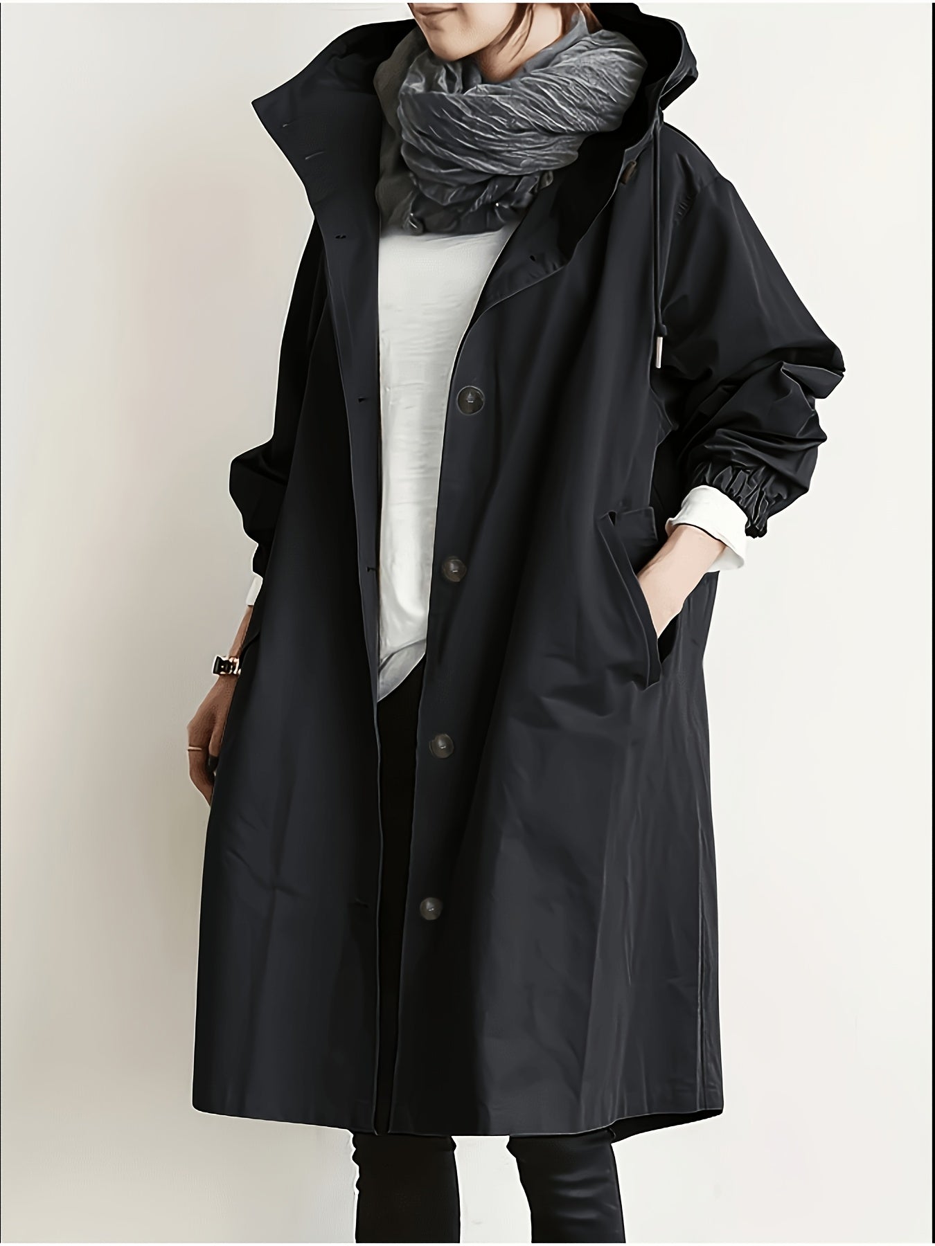 Marivelle | Hooded Trench Coat