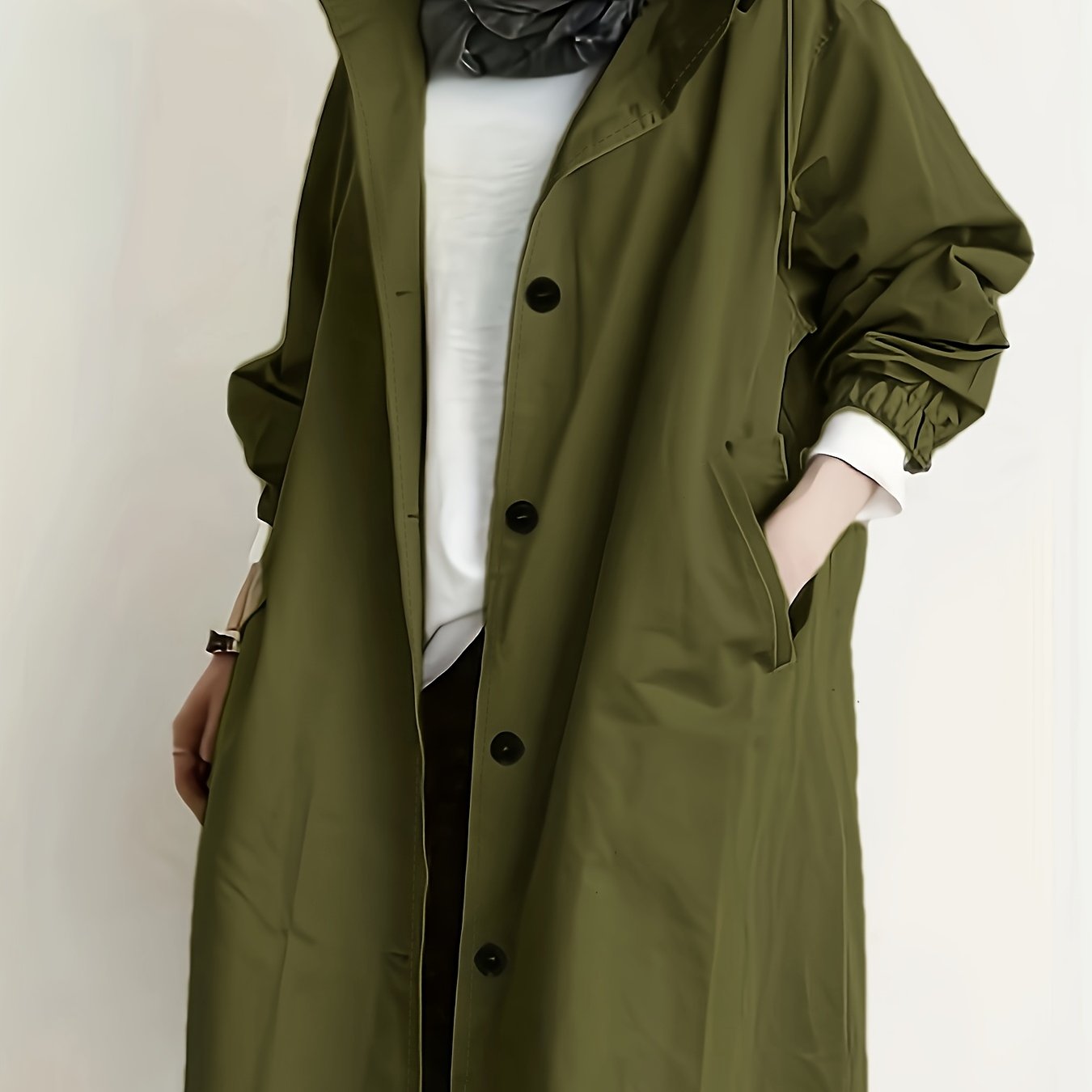 Marivelle | Hooded Trench Coat