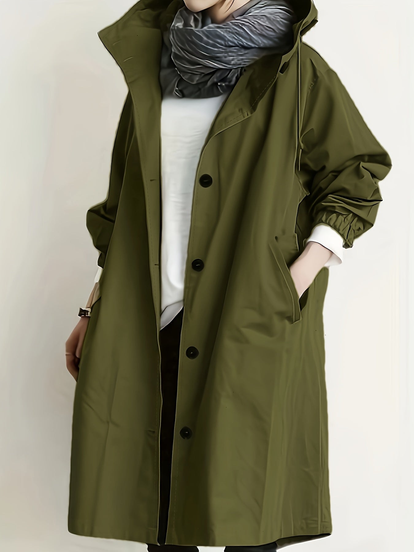 Marivelle | Hooded Trench Coat