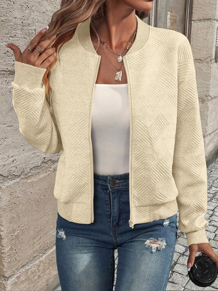 Selvara | Zip-Up Bomber Jacket