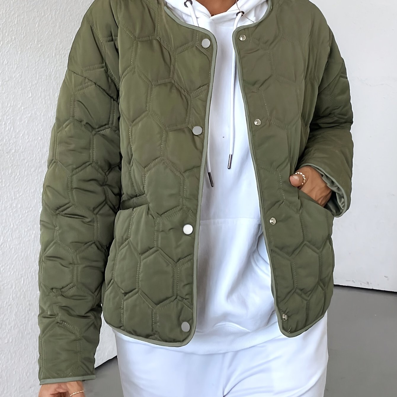 Solenne | Monochrome Autumn Jacket