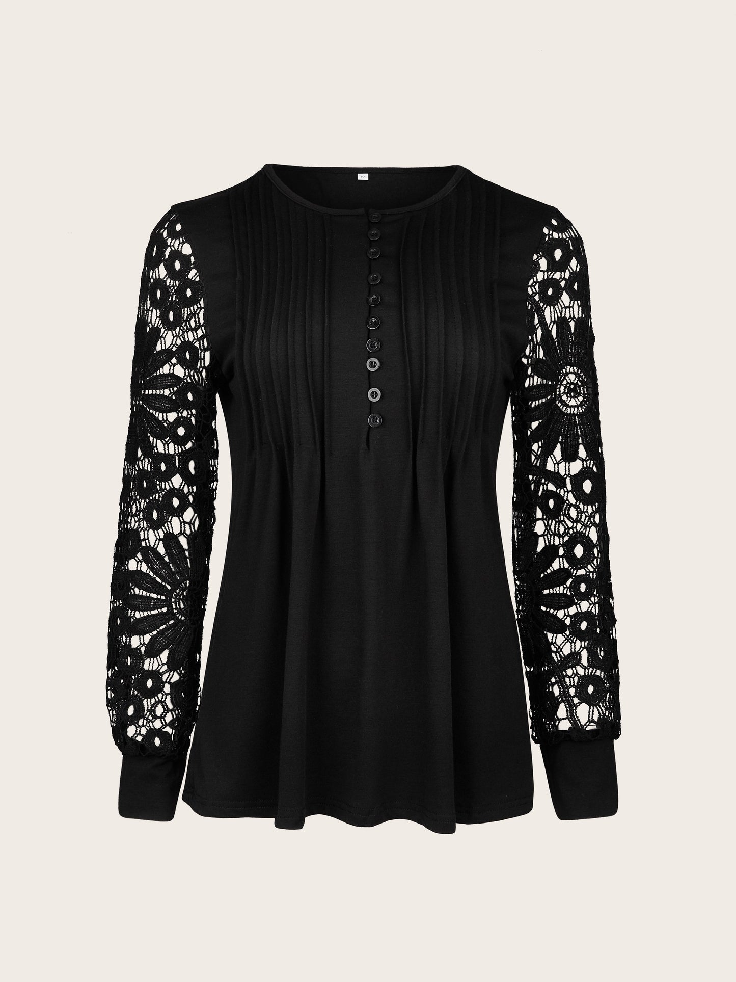 Elowen | Lace Sleeve Top