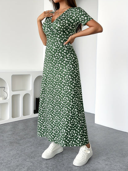 Solenne | Long Floral Dress