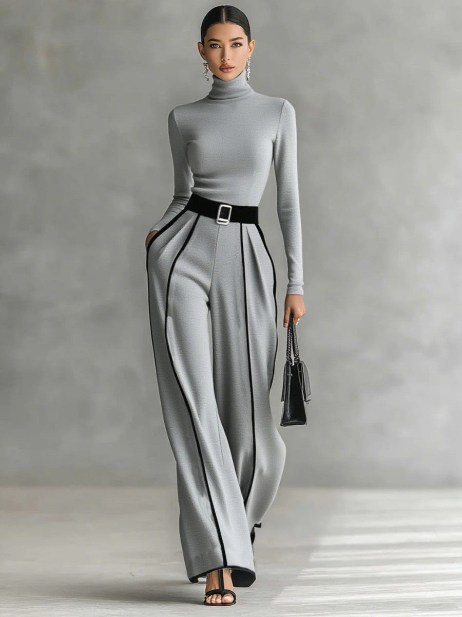 Veyra | Two-Piece High-Neck Set