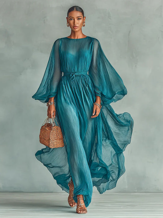 Aureline | Chiffon Maxi Dress