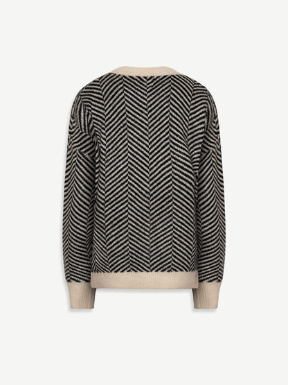 Aureva | Patterned Knitted Sweater