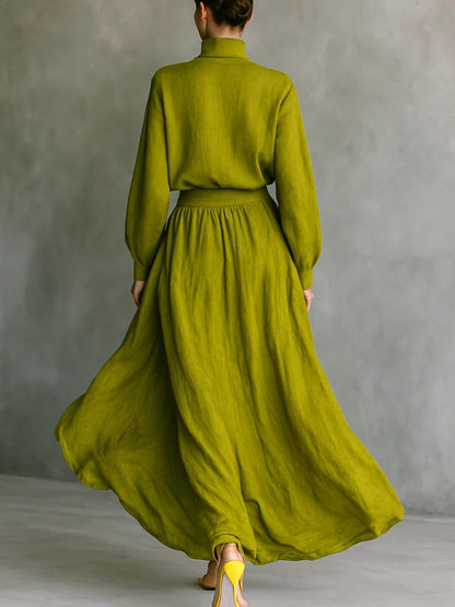 Aurenne | Turtleneck Two-Piece Set