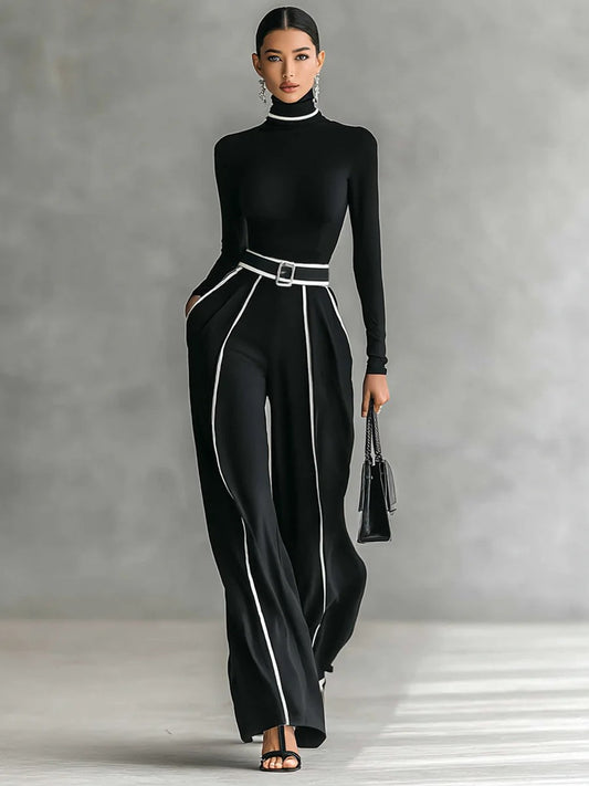 Veyra | Two-Piece High-Neck Set