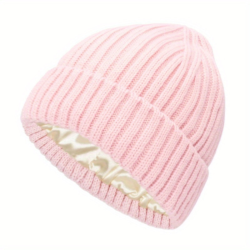 Wintery Satinna Beanie
