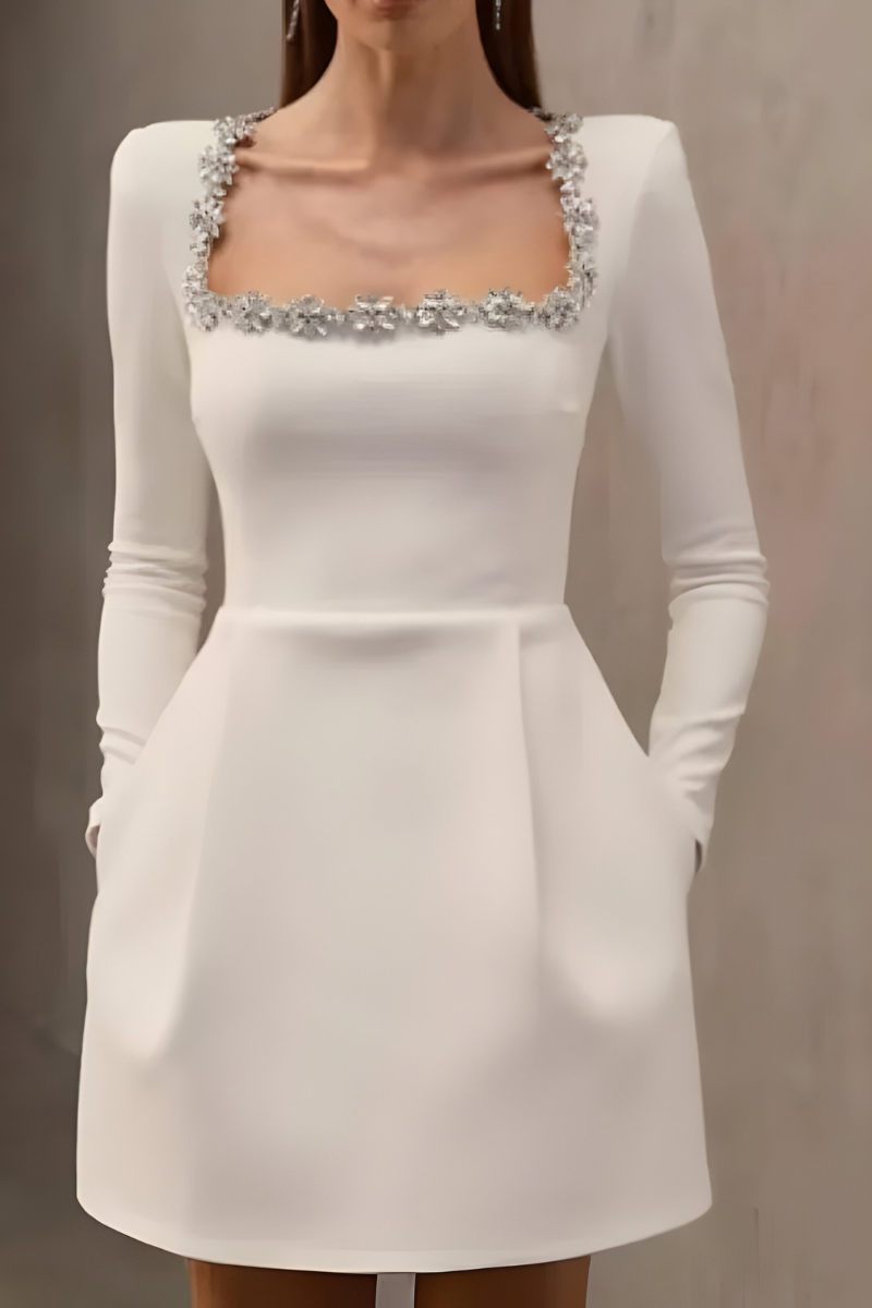 Noelle | Classic velvet cocktail dress