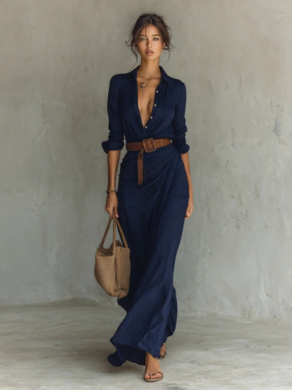 Elyndra | Wrap Maxi Dress