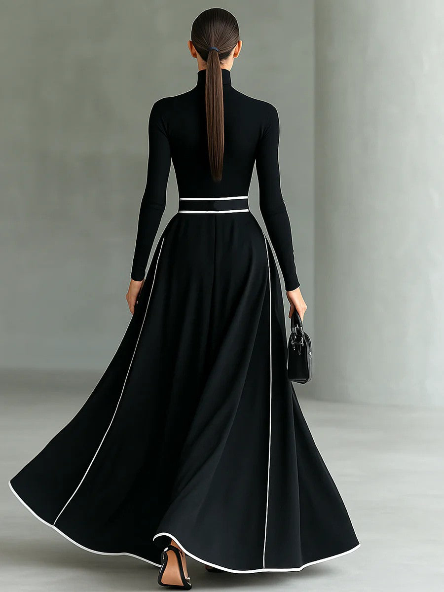 Olyssia | Contour Elegance Maxi Dress
