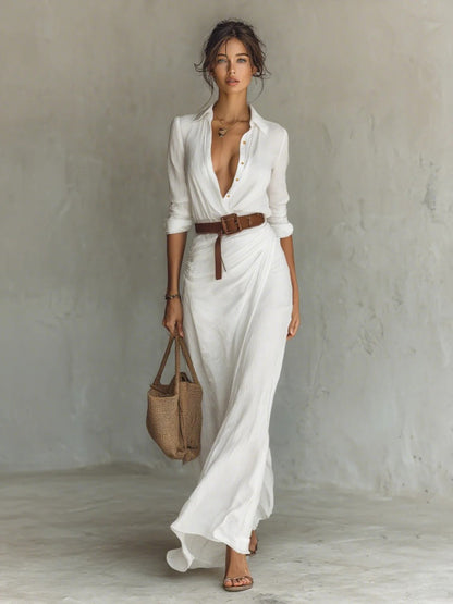 Elyndra | Wrap Maxi Dress
