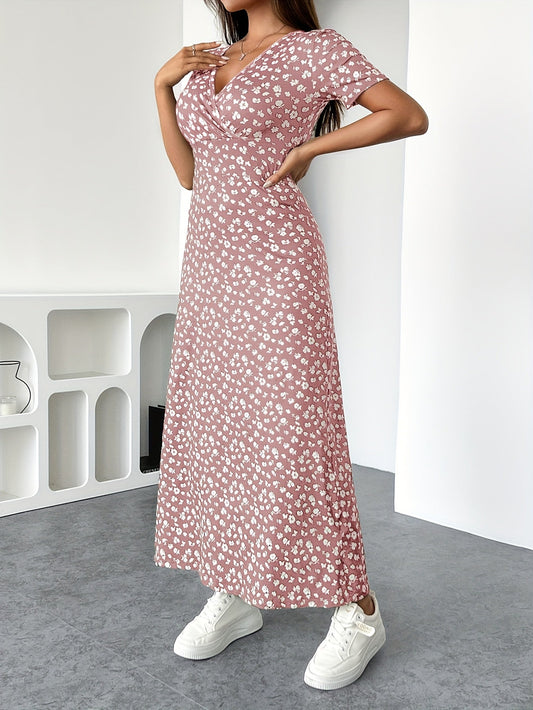 Solenne | Long Floral Dress