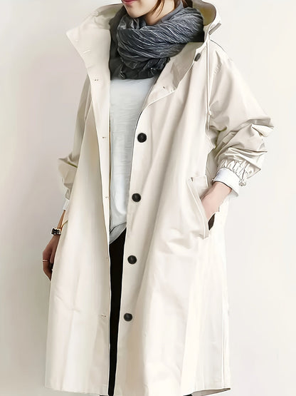 Marivelle | Hooded Trench Coat