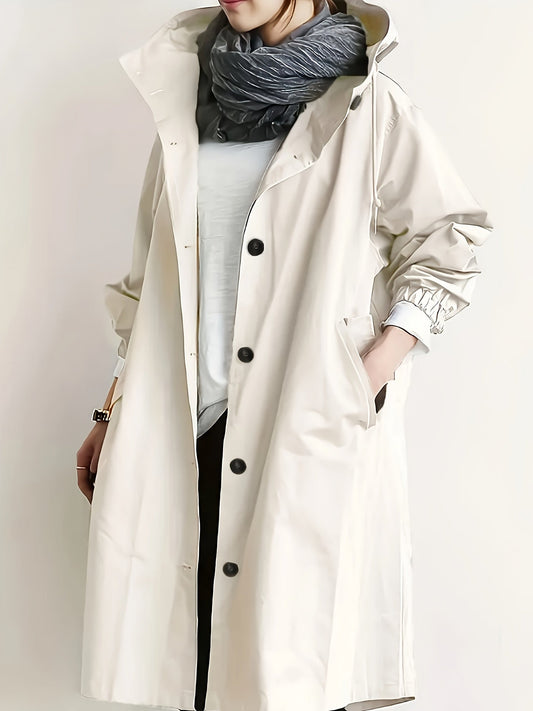 Marivelle | Hooded Trench Coat