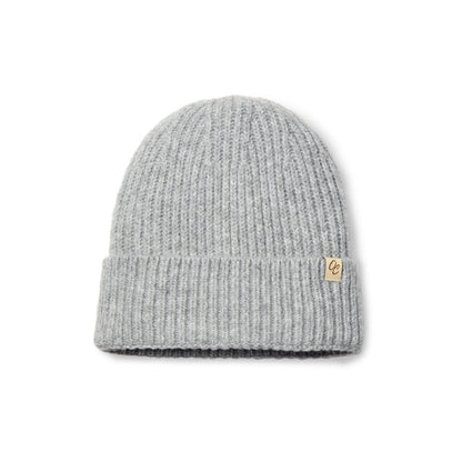 Satin Lined Beanie - Ella in Grey