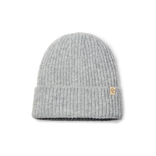 Satin Lined Beanie - Ella in Grey