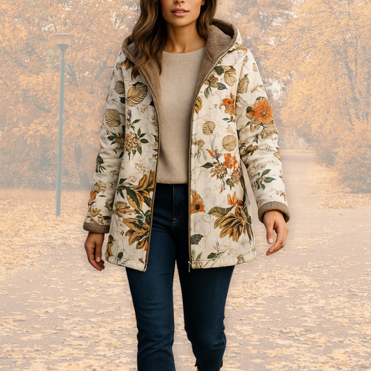 Mireille | Fleece-Lined Winter Jacket