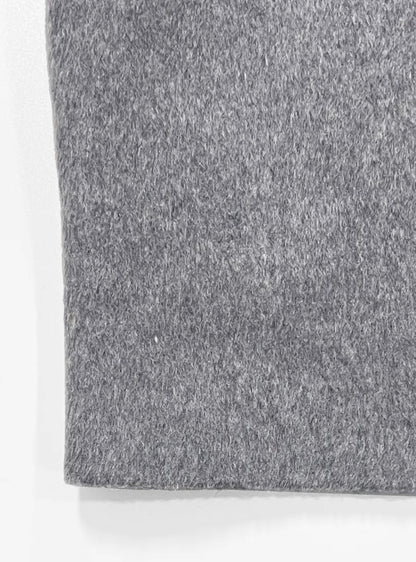 Plush Tie Jacket Coat