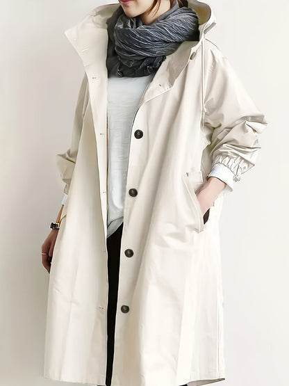 Marivelle | Hooded Trench Coat