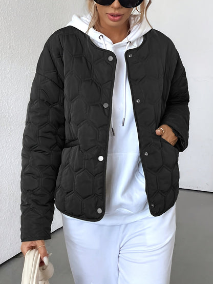 Solenne | Monochrome Autumn Jacket