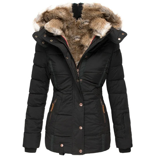 Evelina | Faux Fur Winter Coat